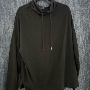 Black Cowl Neck Sweater